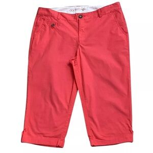 Dockers Coral Cropped Pants